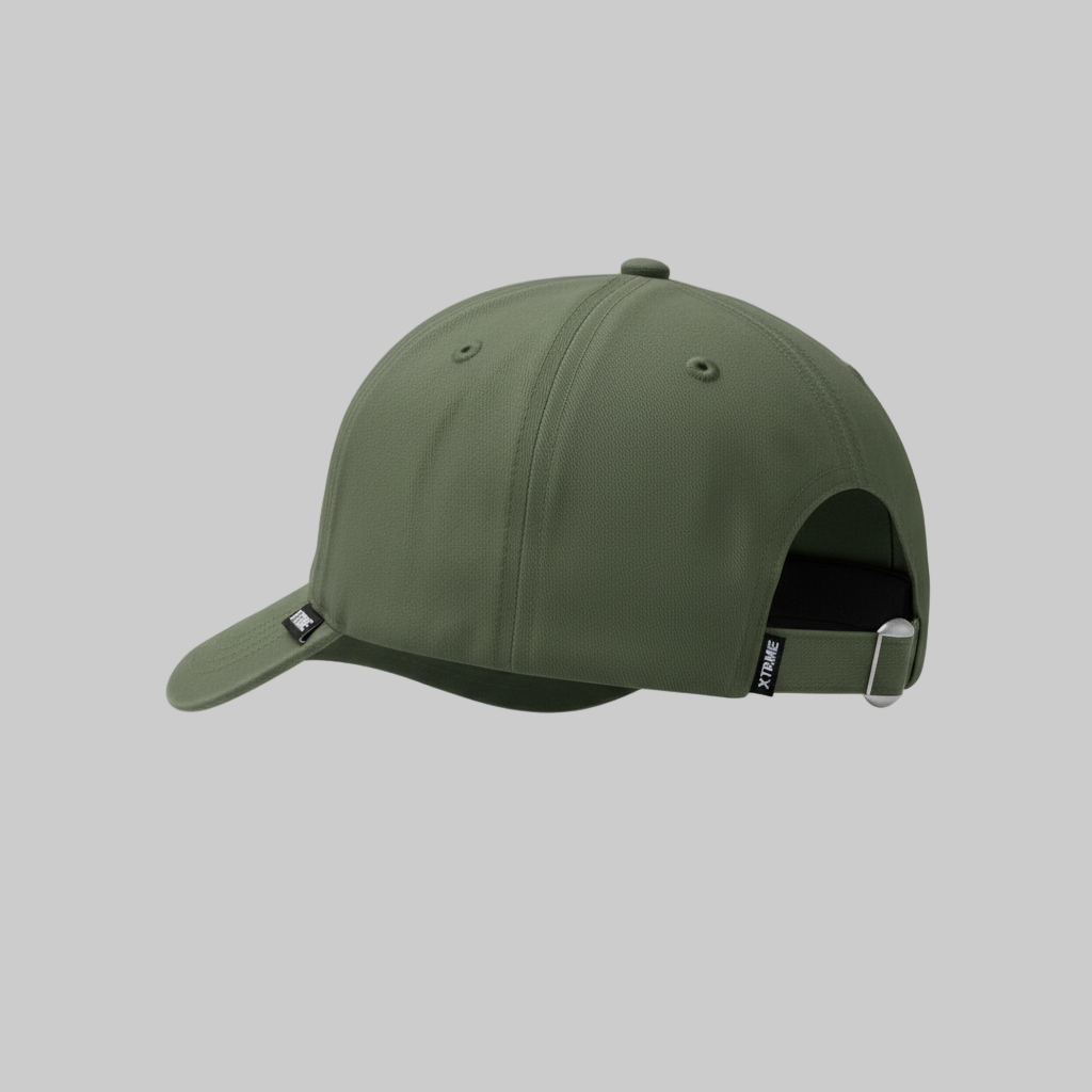 XTRME Drip Mark Military Green Cap — Unisex Edition
