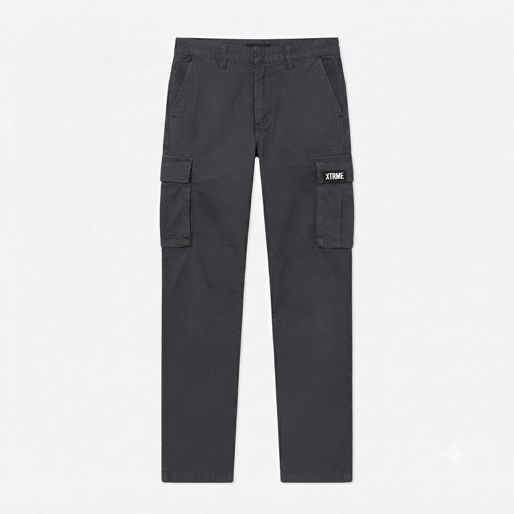 Utility Cargo Pants – Dark Gray (Men)