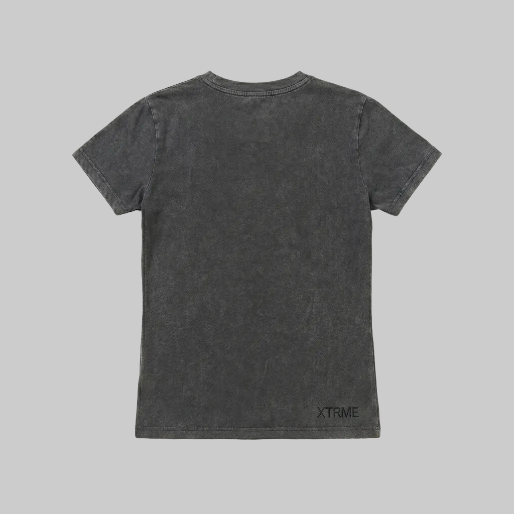Utility Zip X T-Shirt – Charcoal Grey (Women)