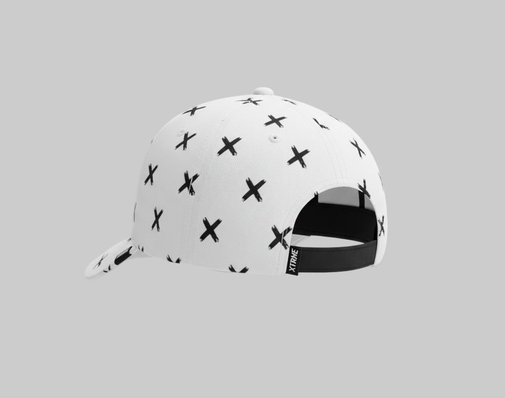 XTRME White Pattern X Cap