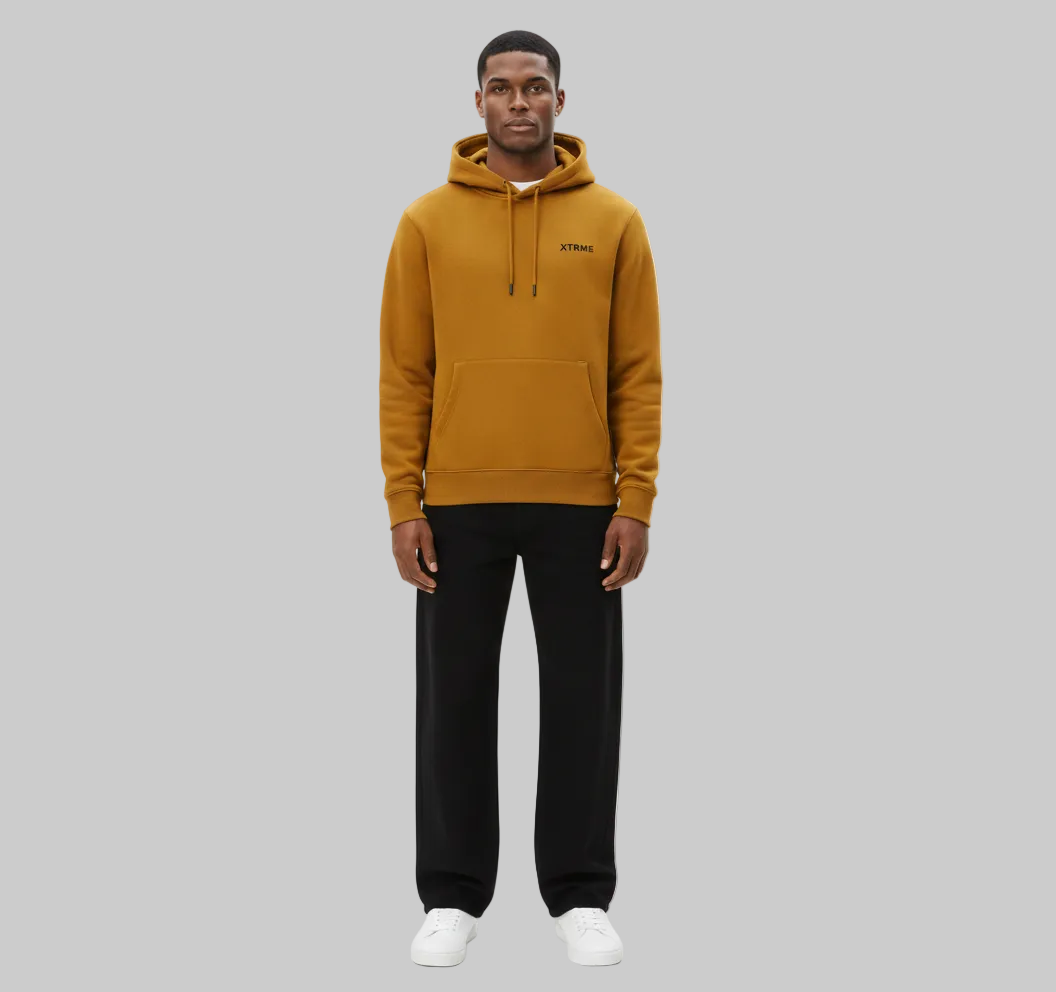 Essential XTRME Hoodie – Mustard Gold (Men)