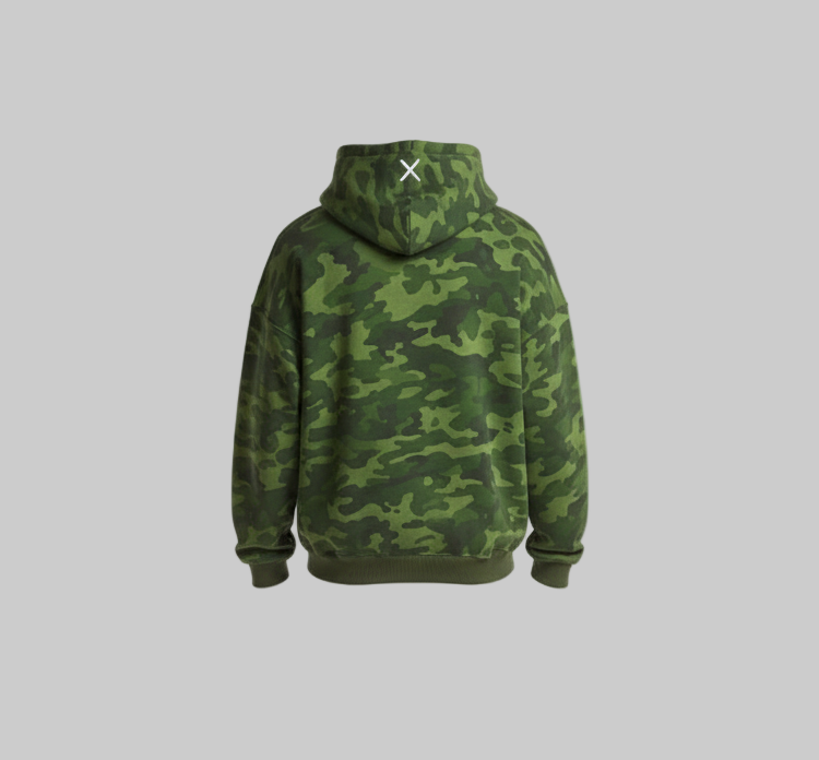 XTRME Take The Risk Camo Hoodie