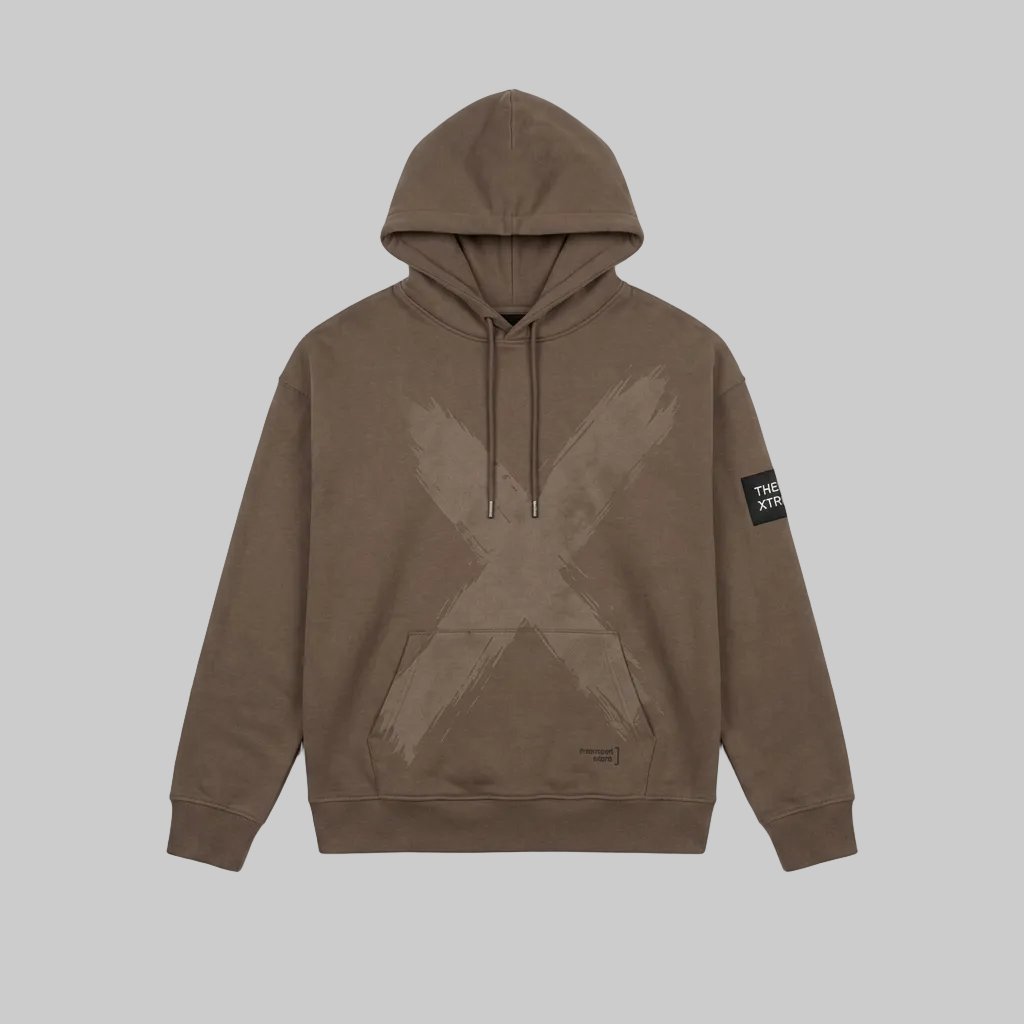 Think X Hoodie – Chocolate Brown (Men)