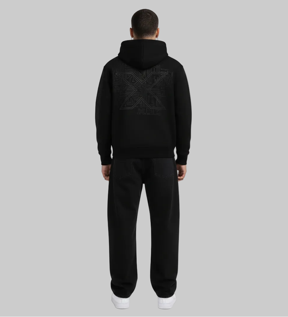 hoodie x dominion black