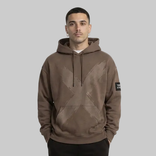 Think X Hoodie – Chocolate Brown (Men)
