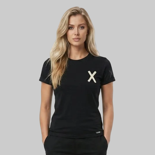 Signature X T-Shirt – Black (Women)