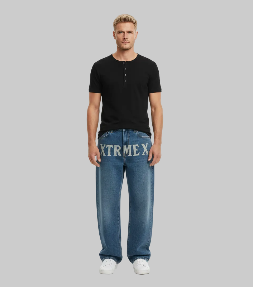 Infinite Aura Jeans – Blue