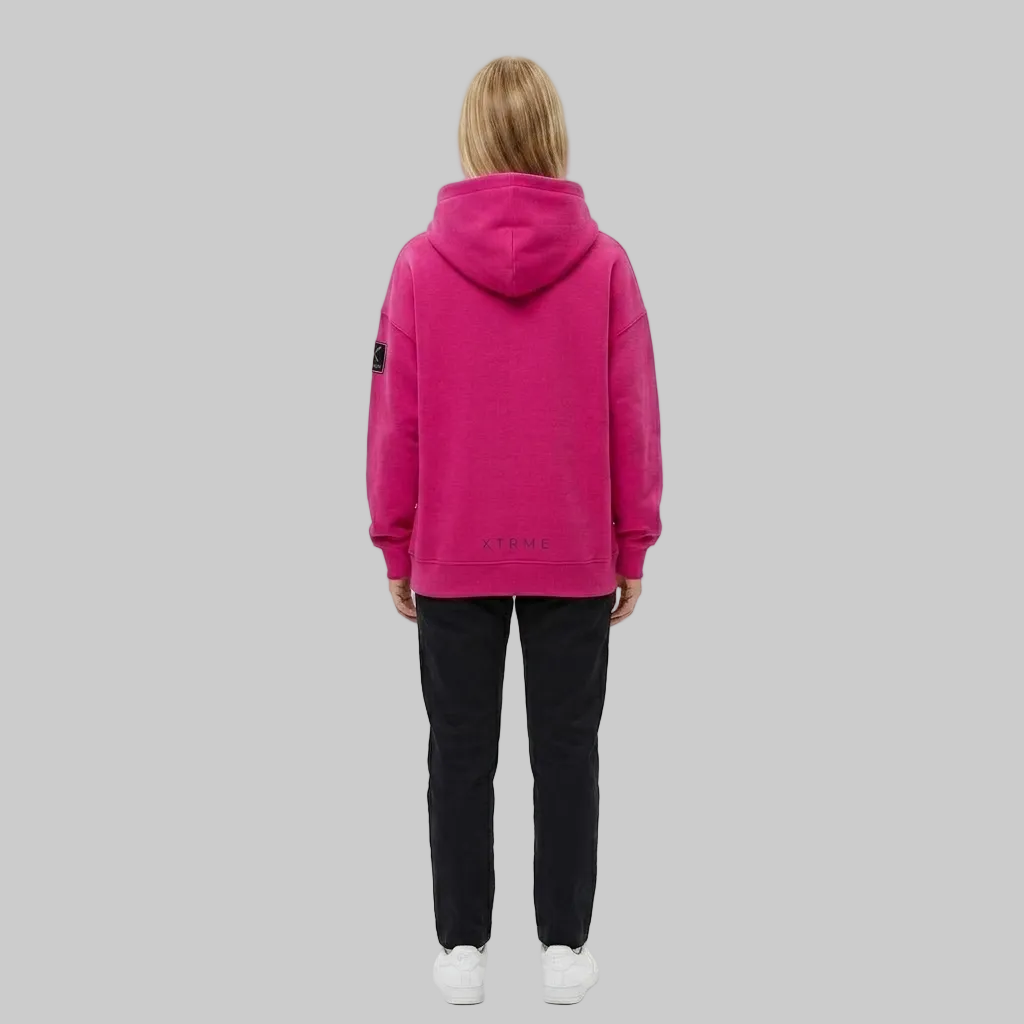 Cross Identity Hoodie – Fuchsia (Women)
