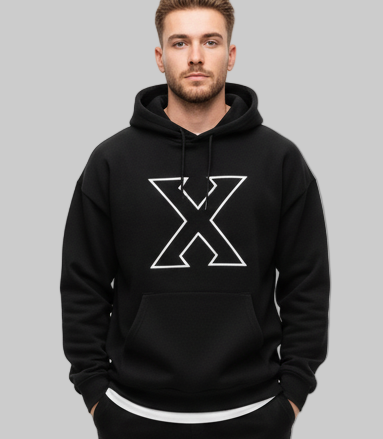 XTRME Core Black Hoodie