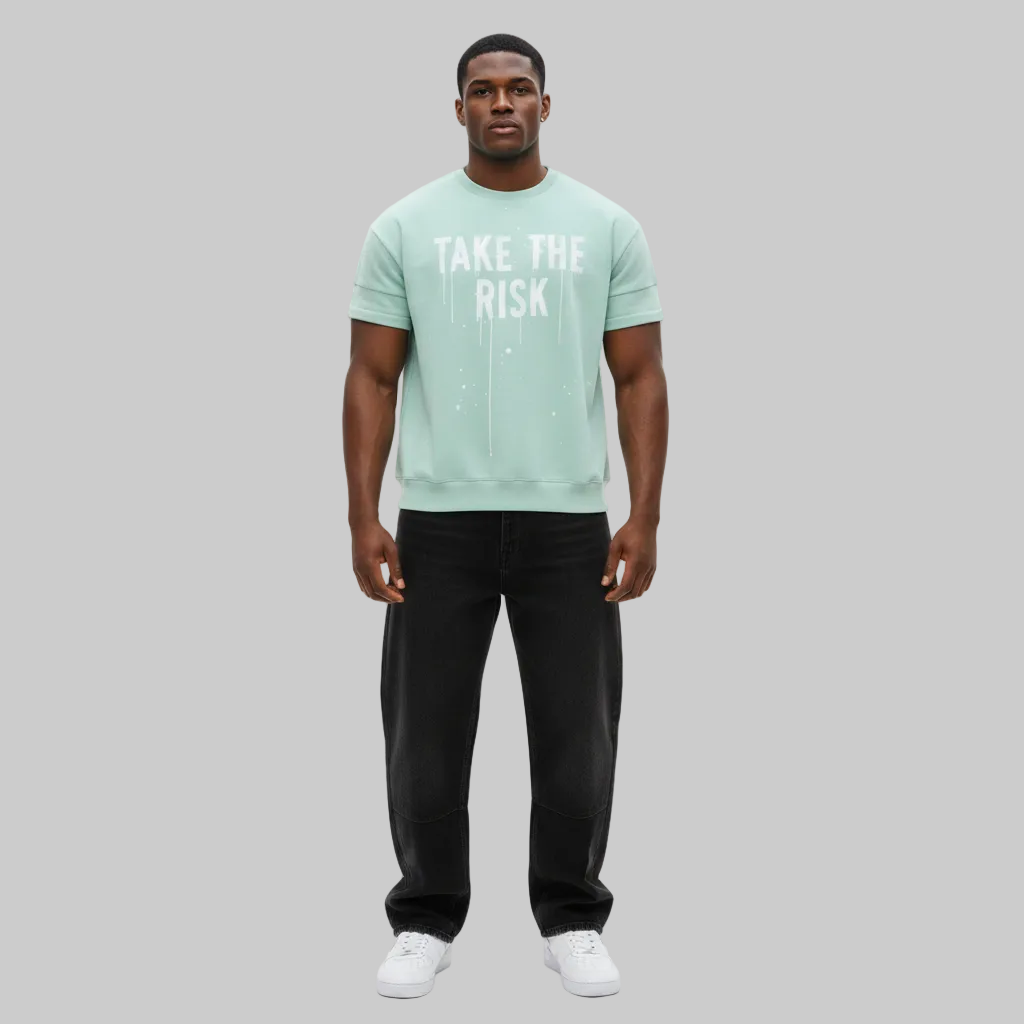 Take The Risk Tee - Mint