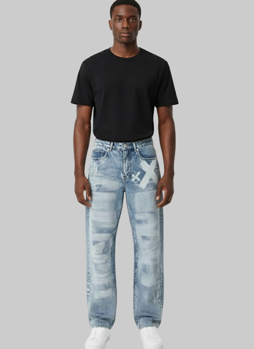 Take The Risk Denim – Grey