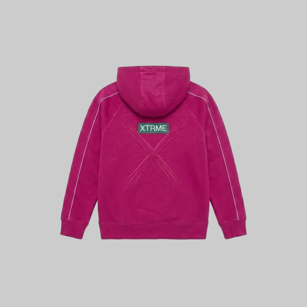 Signature X Hoodie – Fuchsia (Women)
