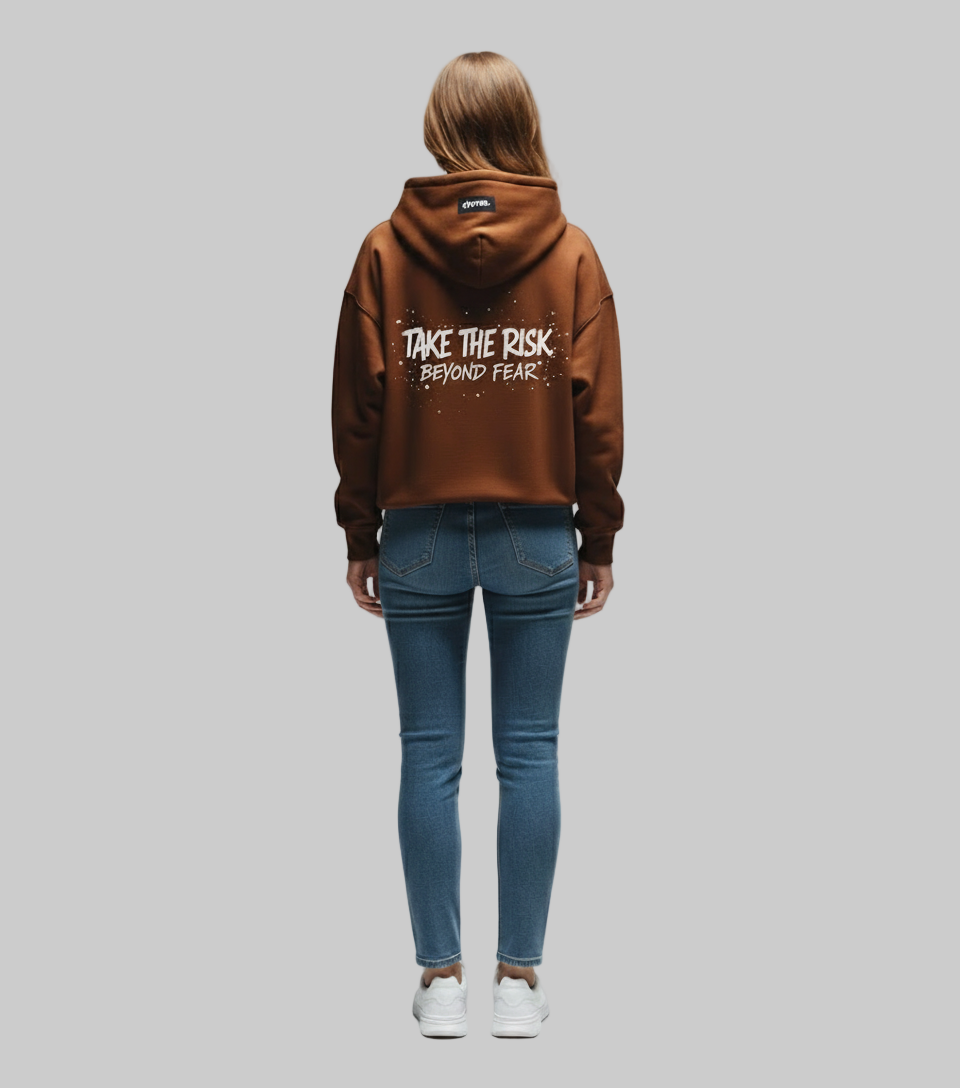 XTRME Beyond Fear Brown Hoodie