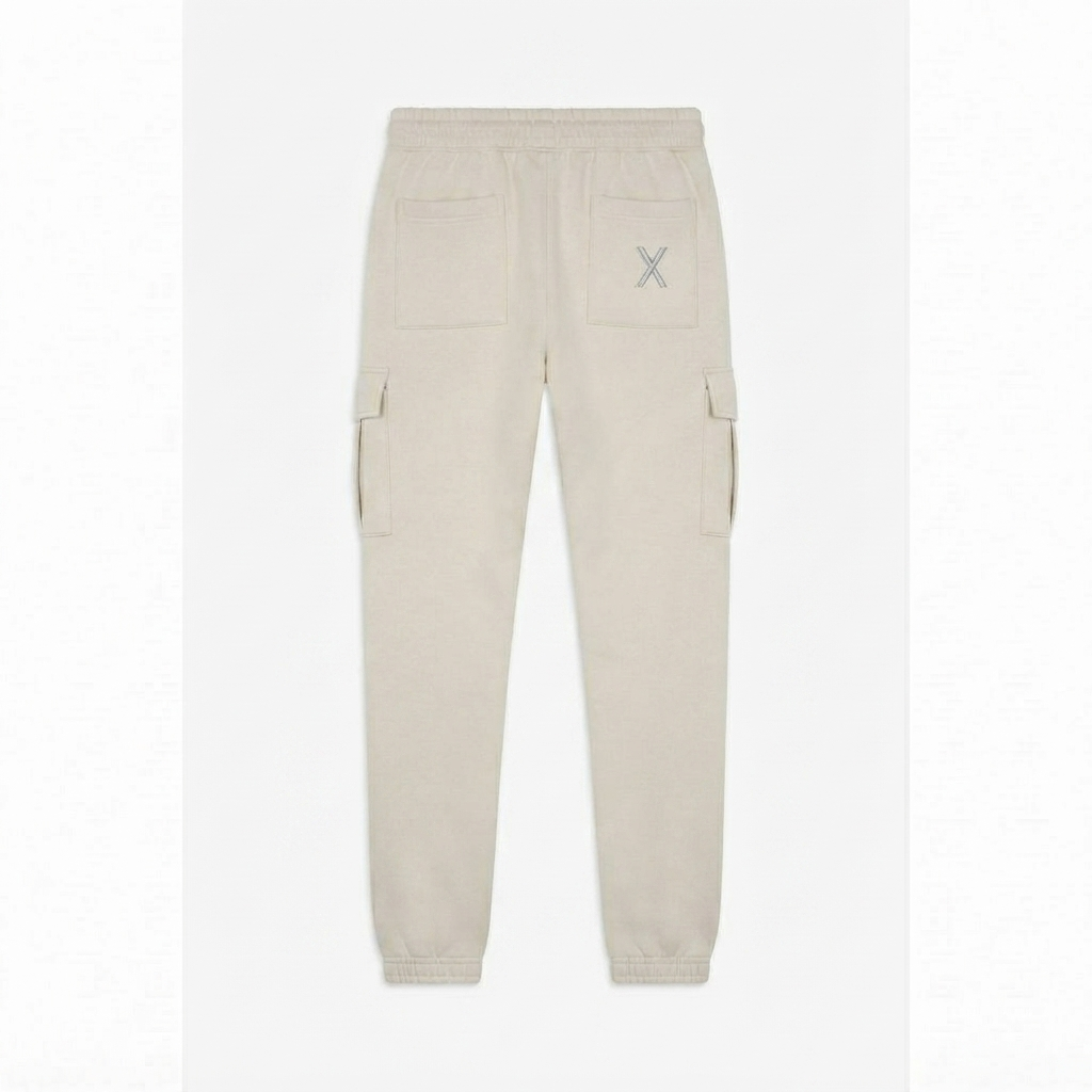 Utility Cargo Pants – Beige (Men)