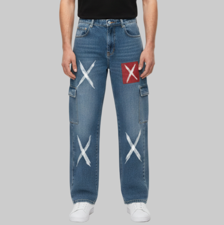 XTRME Blue Straight-Leg X Pants — Men’s Edition