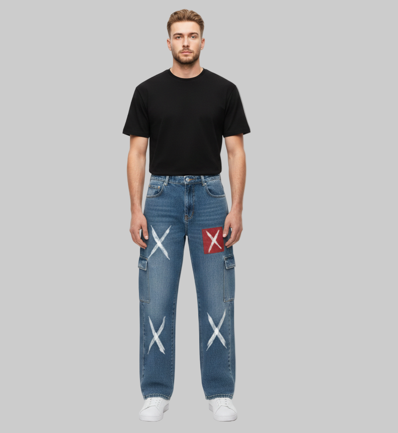 XTRME Blue Straight-Leg X Pants — Men’s Edition