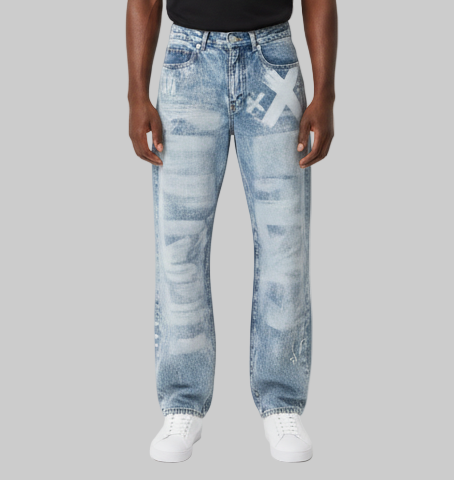 XTRME Take The Risk Grey Denim — Men’s Jeans
