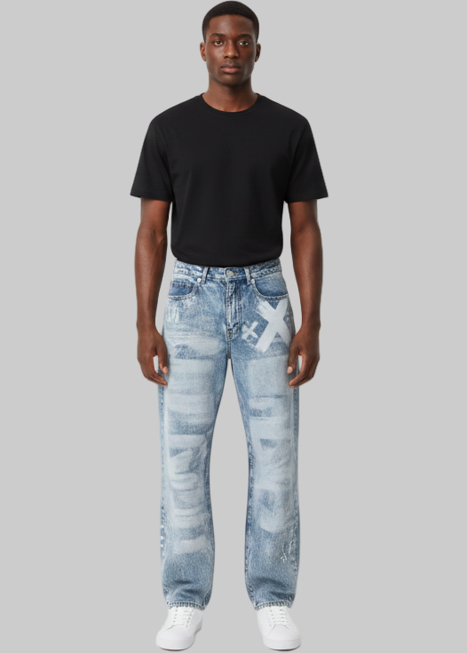 XTRME Take The Risk Grey Denim — Men’s Jeans