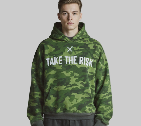 XTRME Take The Risk Camo Hoodie
