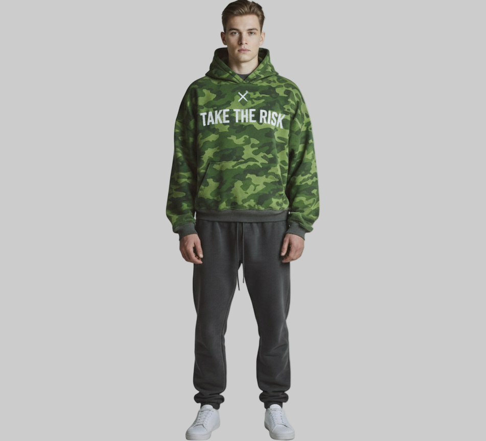 XTRME Take The Risk Camo Hoodie