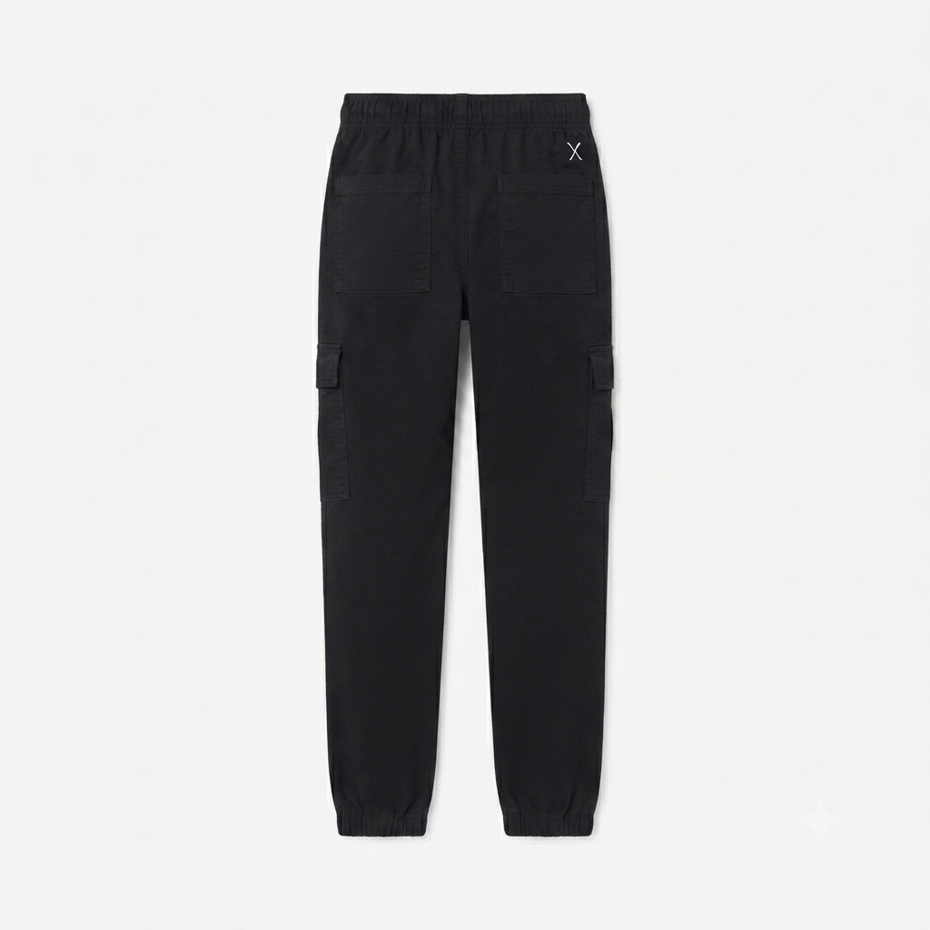 Utility Cargo Pants – Black (Women)