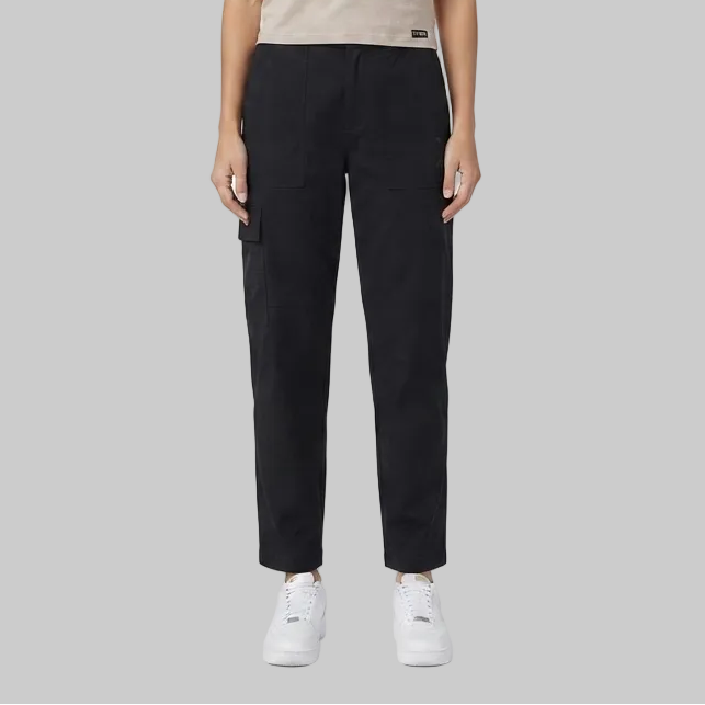 Essential Cotton Pants – Black (Women)