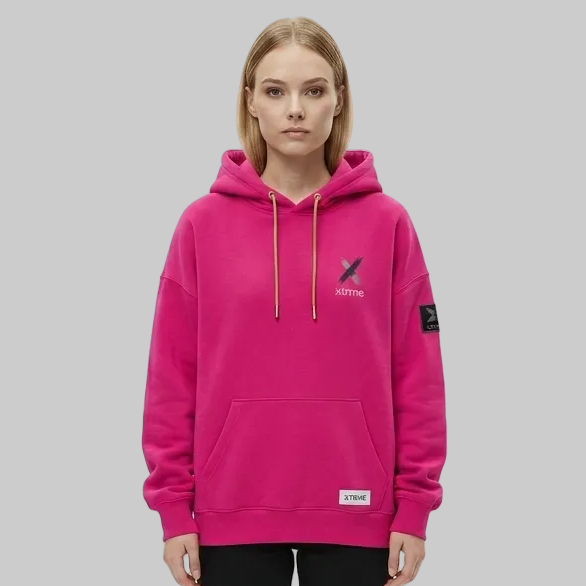 Cross Identity Hoodie – Fuchsia (Women)