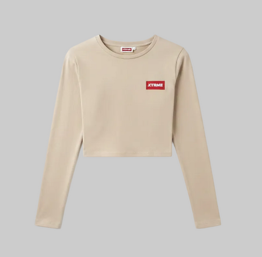 Soft-Blush Crop Top – Blush