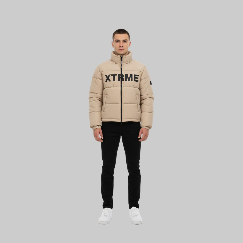 XTRME Padded Beige Jacket – Men’s Edition