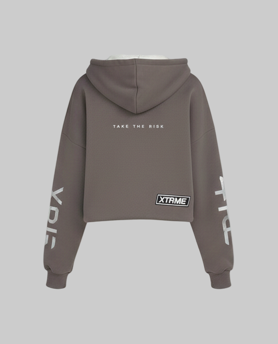 XTRME Grey-Brown “Take The Risk” Lightweight Jacket — Women’s Edition