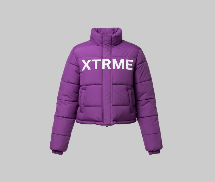 XTRME Purple Puffer Jacket – Women’s Edition