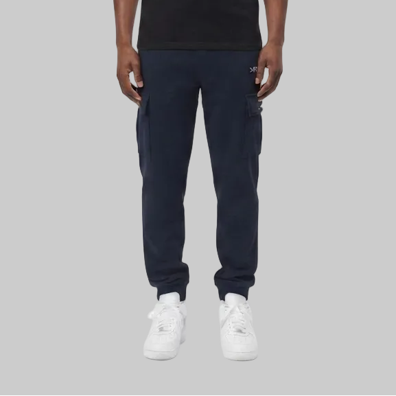 Utility Cargo Pants – Dark Blue (Men)