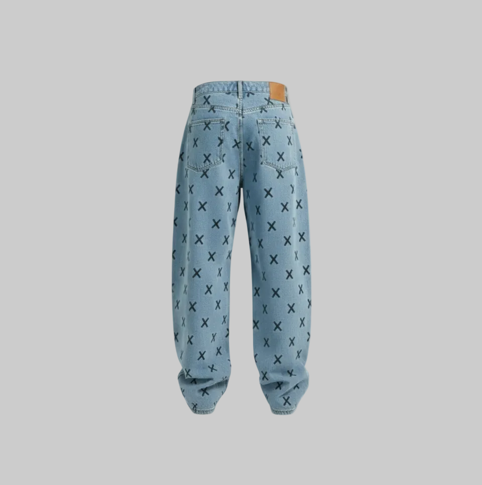 Urban Drill Cargo Pants - blue