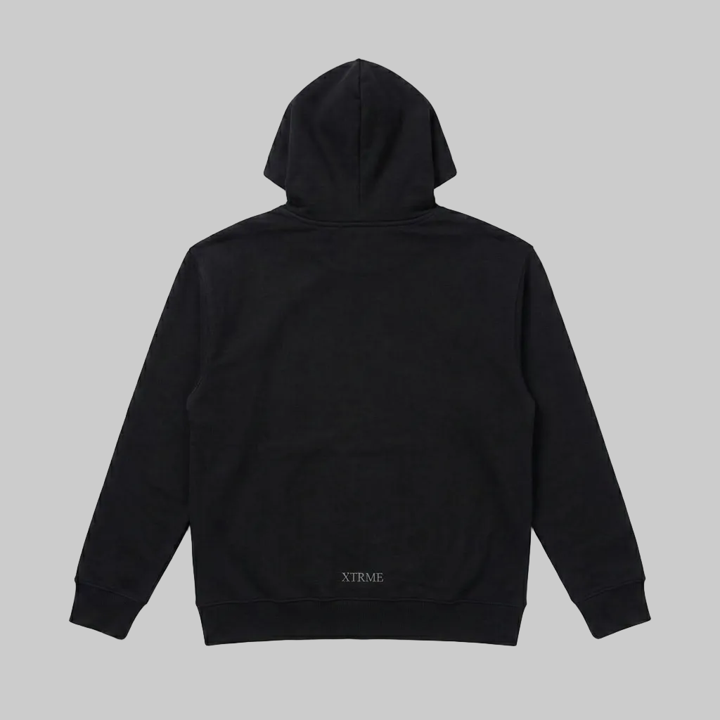 Bold X Hoodie – Black (Men)