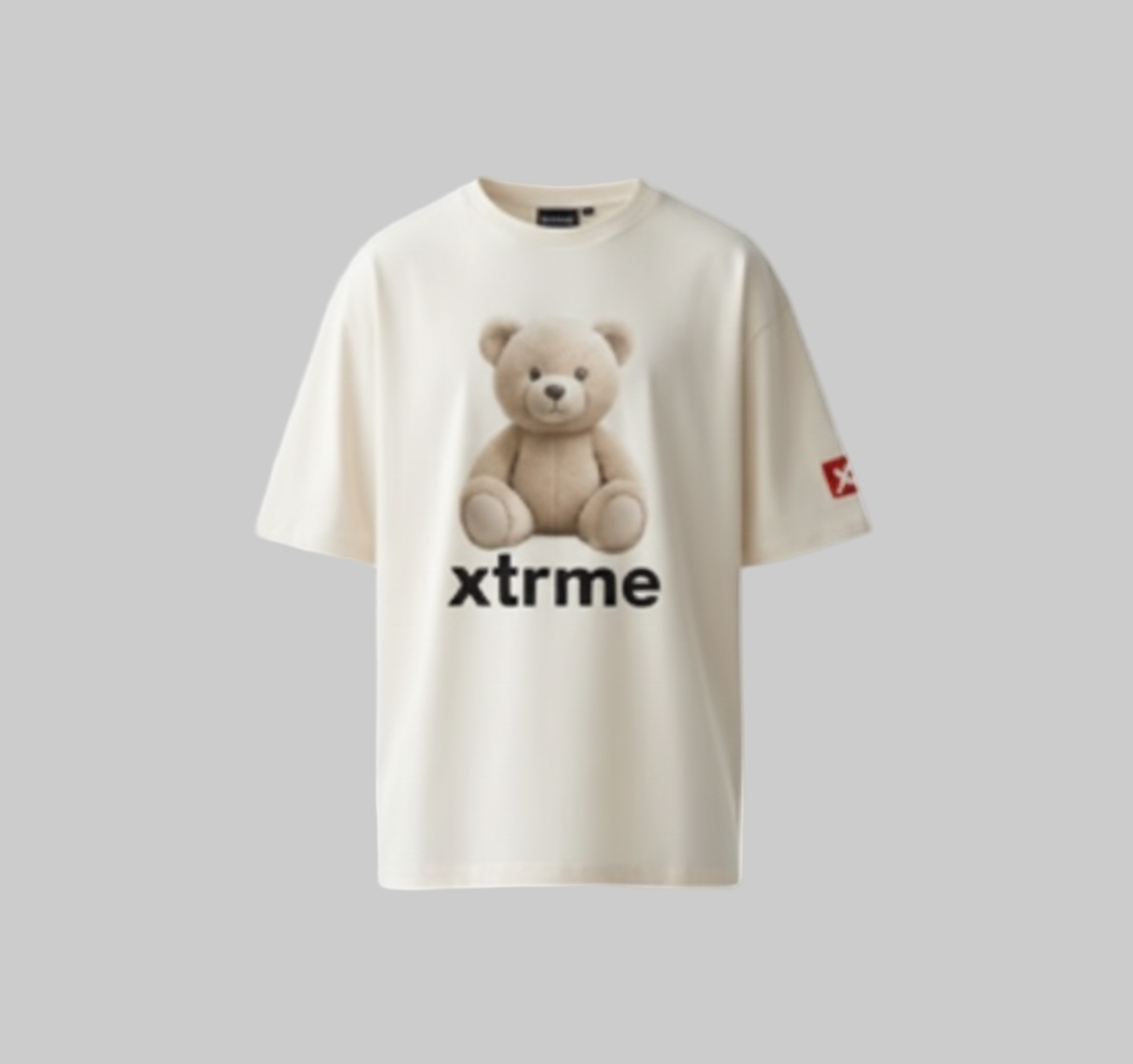 XTRME Soft Beige Bear Tee — Men’s Edition