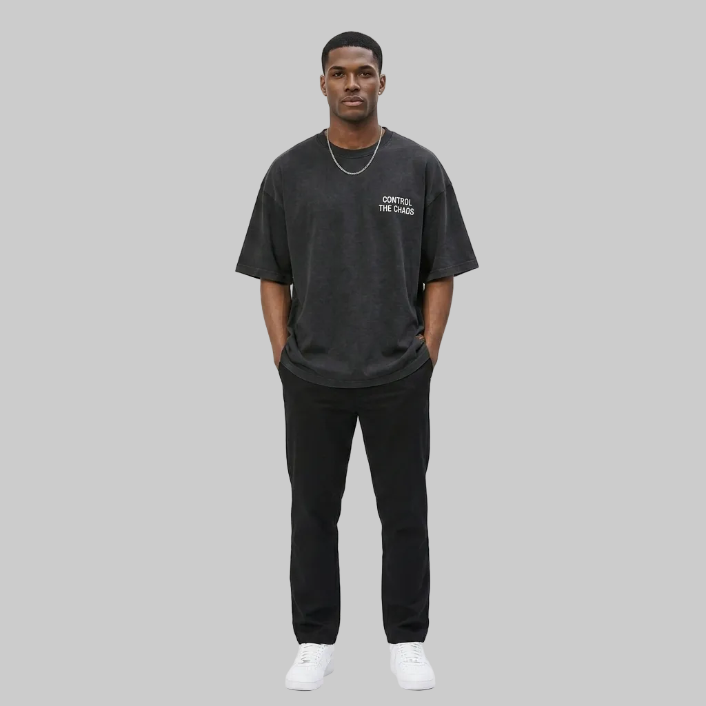 Control The Chaos T-Shirt – Dark Gray (Men)