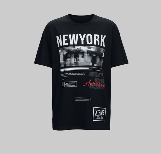 XTRME New York Layered Long-Sleeve Oversized Tee — Women’s Edition