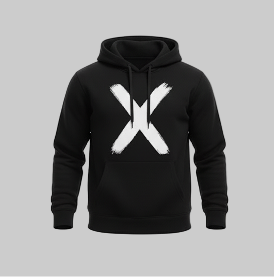Rebel X Hoodie -Black