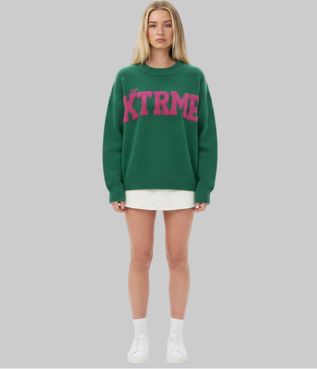Knit Sweater – Green