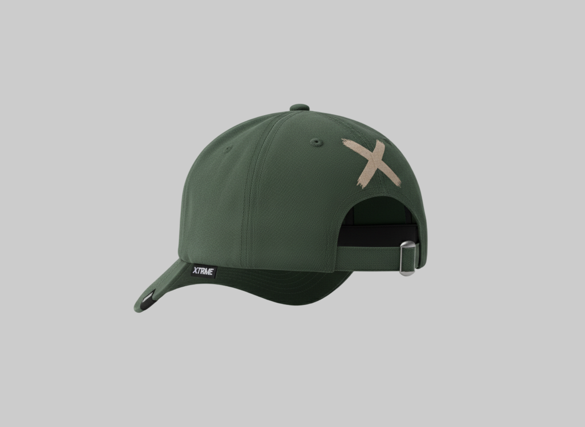 Military Green “Take the Risk” Cap — Women’s Edition