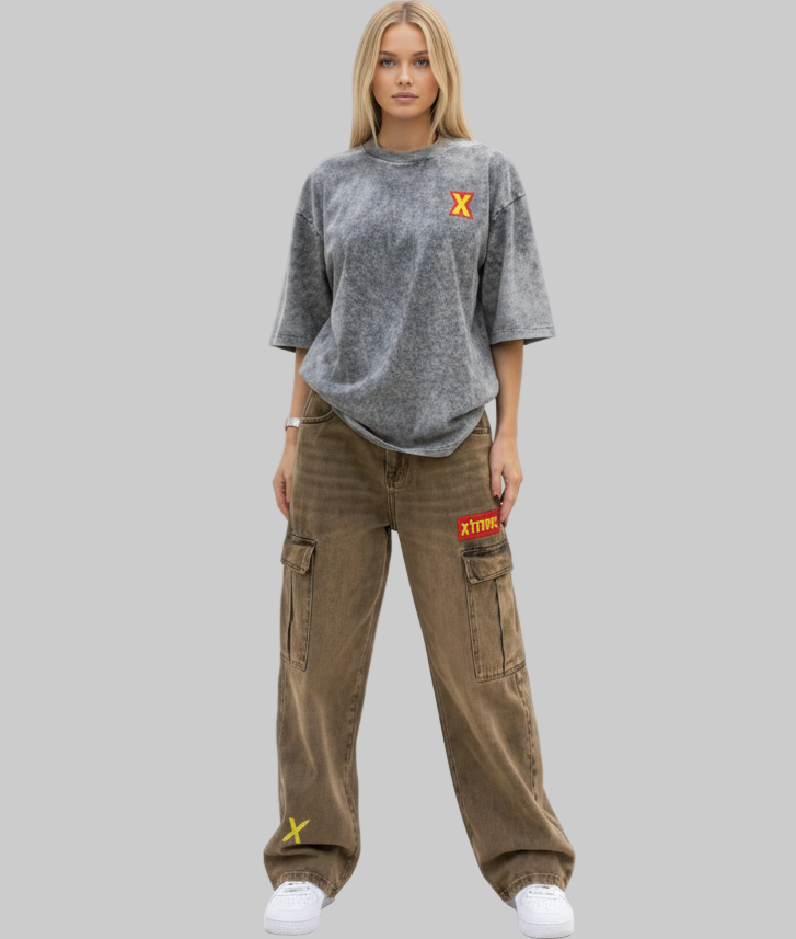 Oversized Tee – Grey