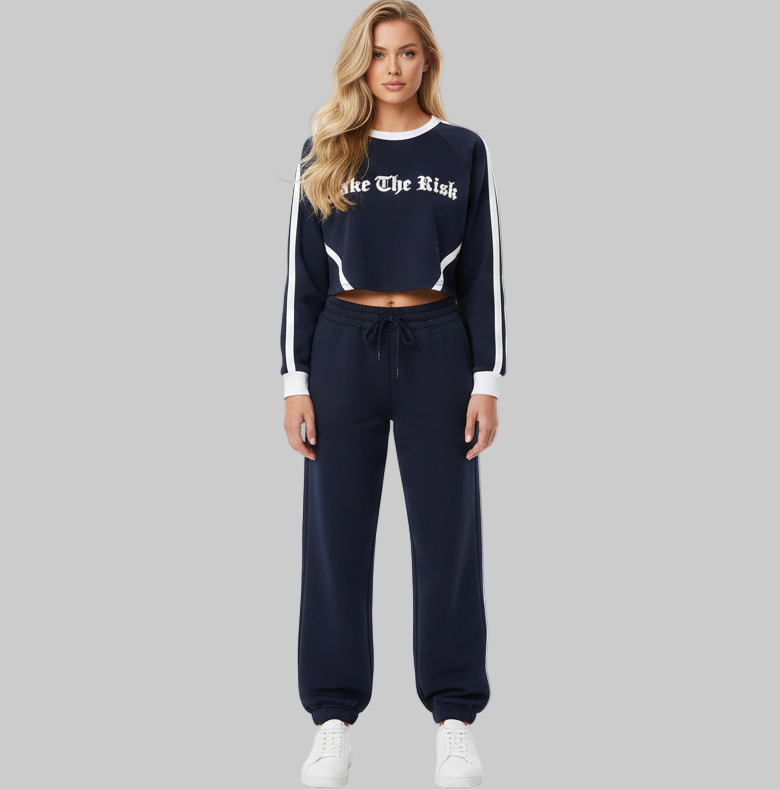 Crop Top - Navy