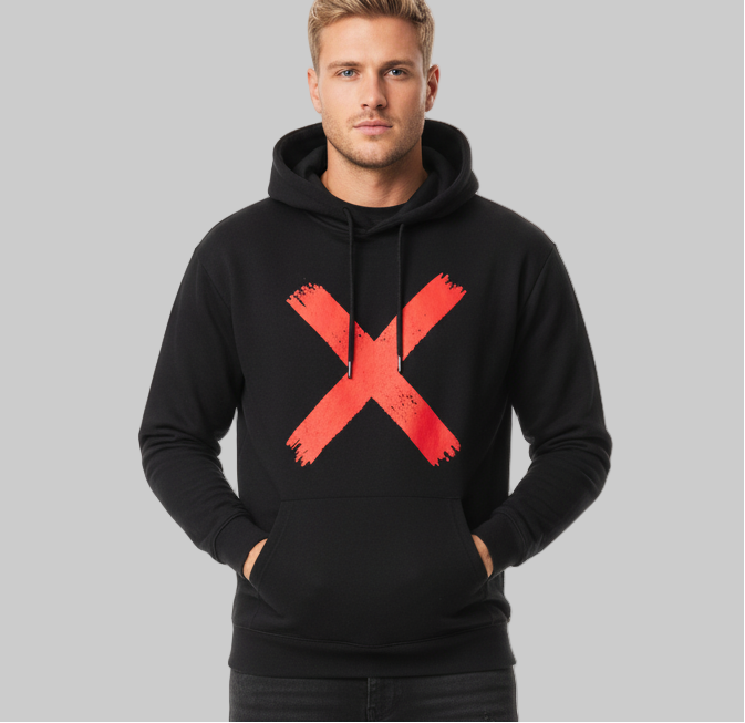 XTRME Red X Hoodie