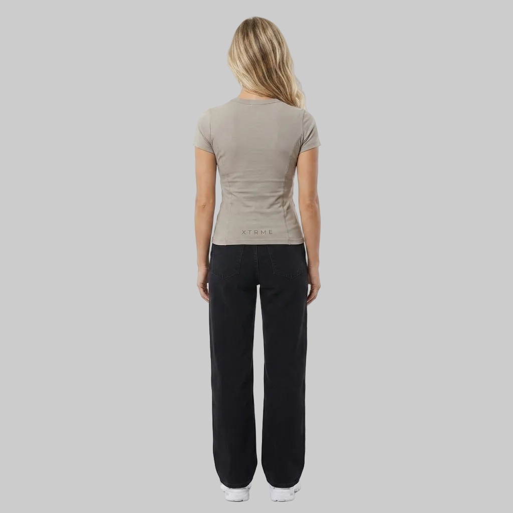 Brush X T-Shirt – Dust Mauve (Women)