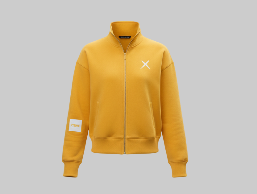 XTRME Yellow Varsity Jacket — Women’s Edition