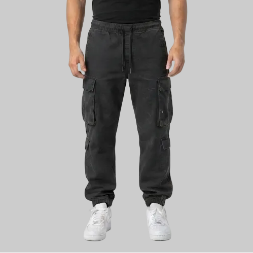Utility Cargo Pants – Dark Gray (Men)
