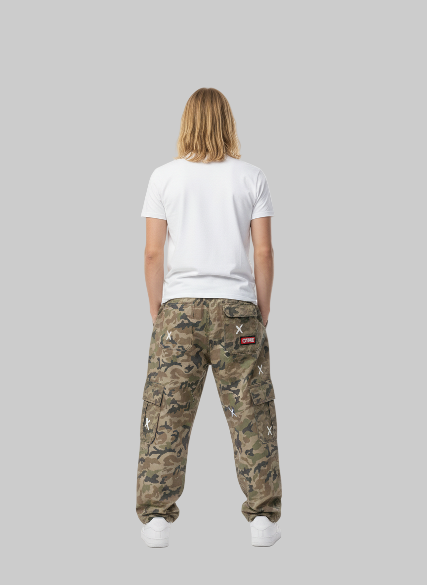 XTRME White Mark Military Pants — Men’s Edition