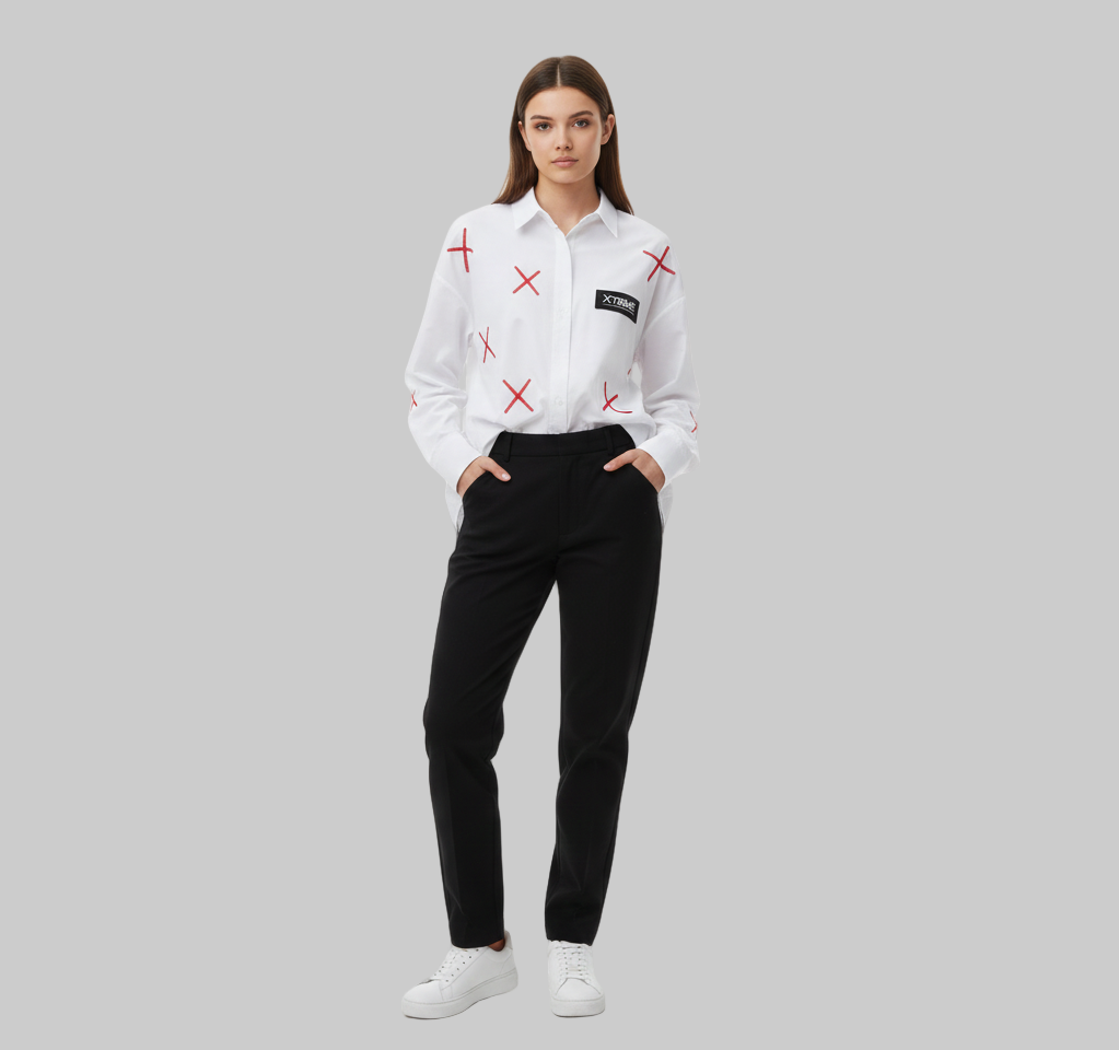 XTRME White Chaos X Shirt — Women’s Edition