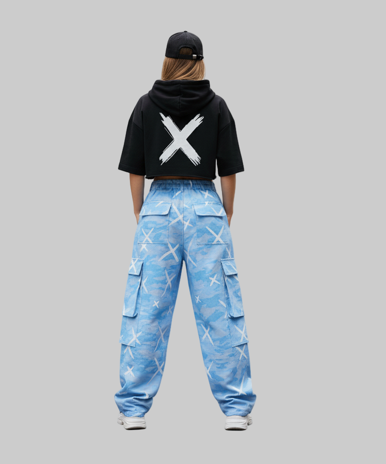 XTRME Blue Vision Cargo Pants