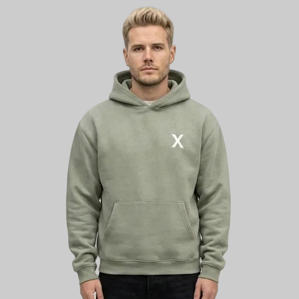 No Risk No Story Hoodie – Olive Green (Men)